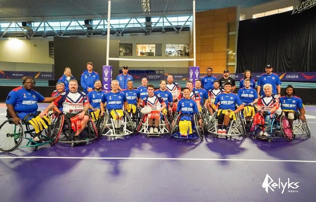  Army RL Wheelchair Team V USA RL Wheelchair Team 2022