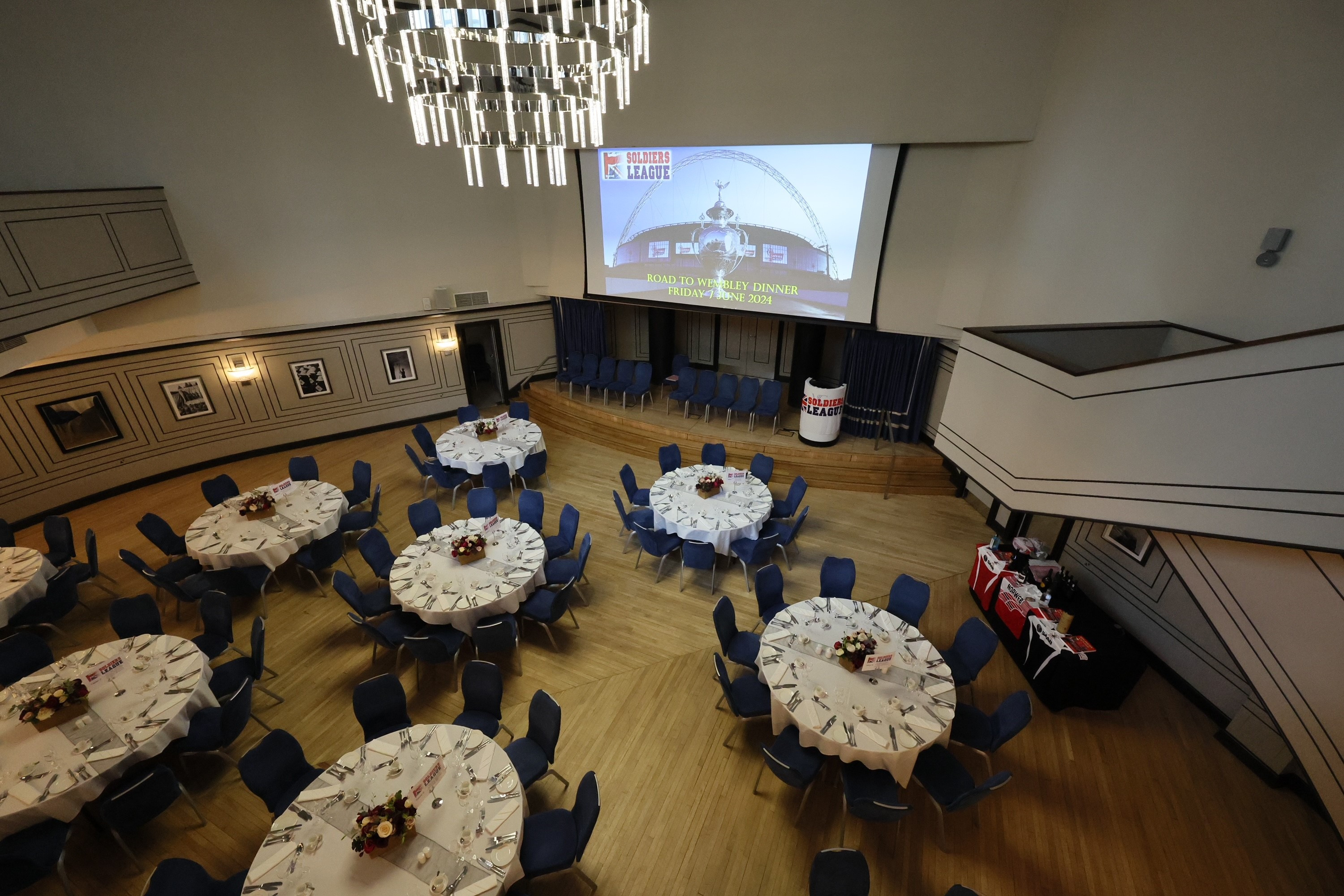 SOLD OUT: 2025 Soldiers League, Road to Wembley -Pre Challenge Cup Final Dinner. (Includes Club Wembley Challenge Cup Final ticket)