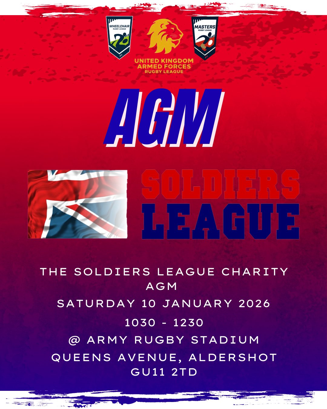 Soldiers League Charity – Annual General Meeting